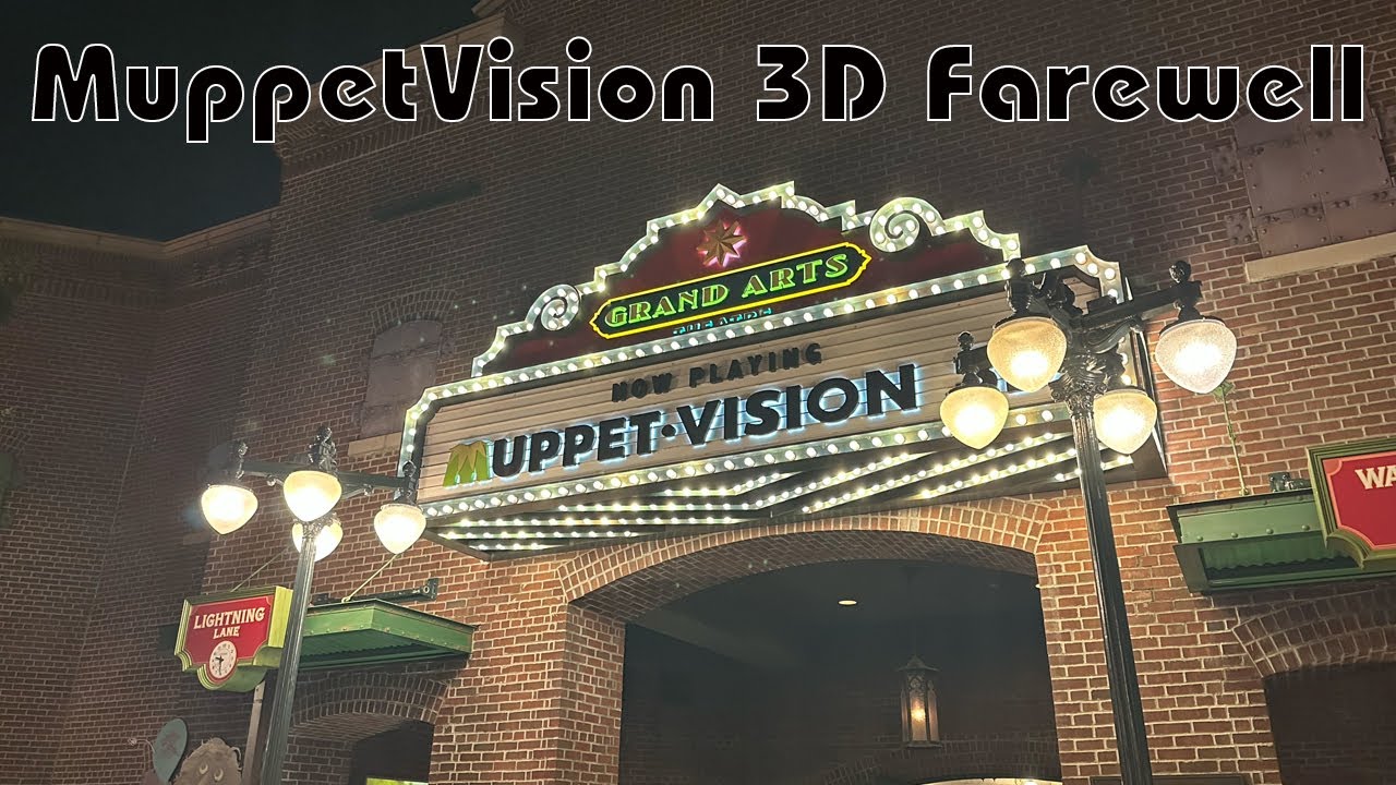 MuppetVision 3D Farewell 💔 | Final Ride & Closing Day Tribute