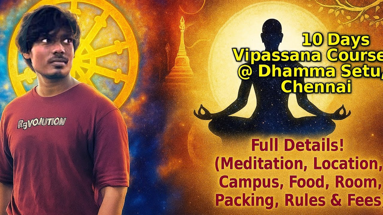 என்னோட Review of VIPASSANA MEDITATION, சென்னை 🧘 🌄