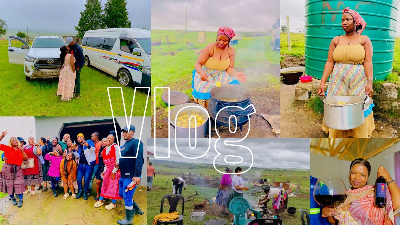 VLOG | THANKS GIVING CEREMONY | TRADITIONS | BEING XHOSA IN SA | Driving alone | TRAVELLING #vlogs