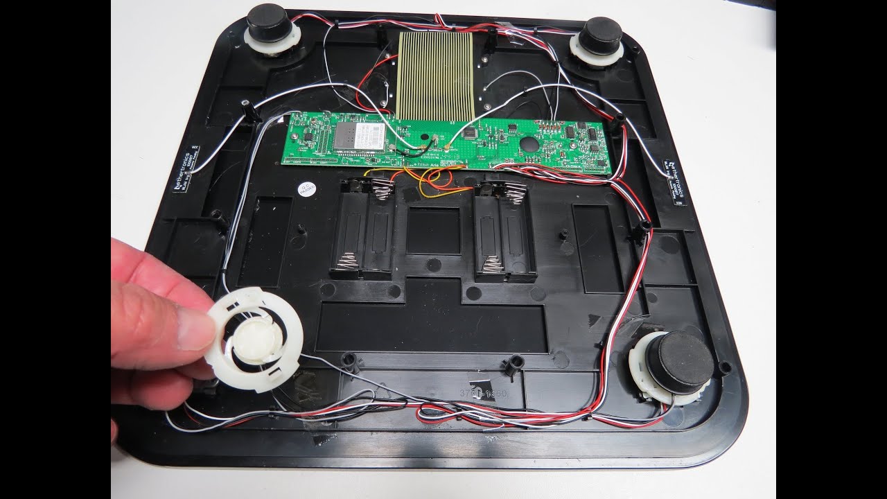 Fitbit Aria Scale: Replace Broken Feet Mount. Disassembly, Repair & Assembly