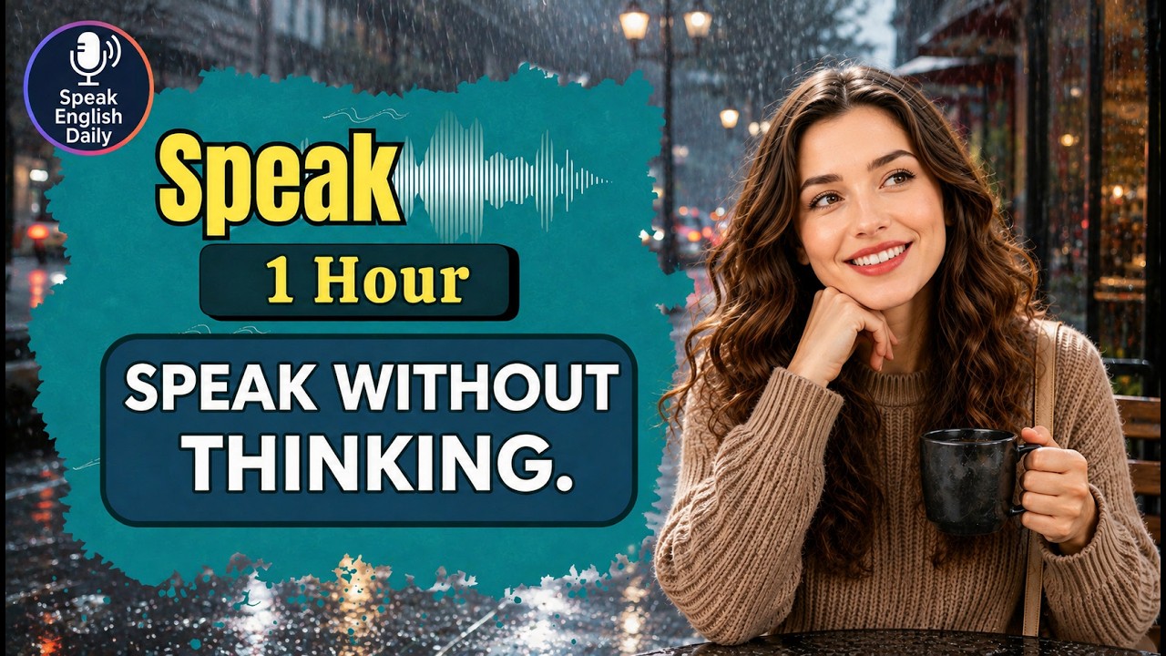 1 Hour ENGLISH SPEAKING Practice | A Rainy Day That Changed Everything | Real Life English Podcast