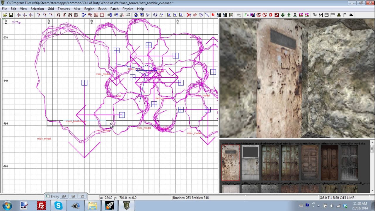 COD 5 Custom Mapping: [#7] Sliding Doors