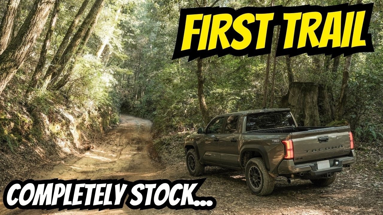 Brand New 2025 i-FORCE MAX Tacoma Goes Off-Road — First Drive, Zero Mods!