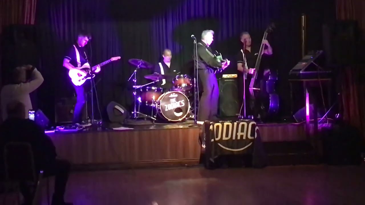The Zodiacs at Scunthorpe rock n roll club - You belong to me