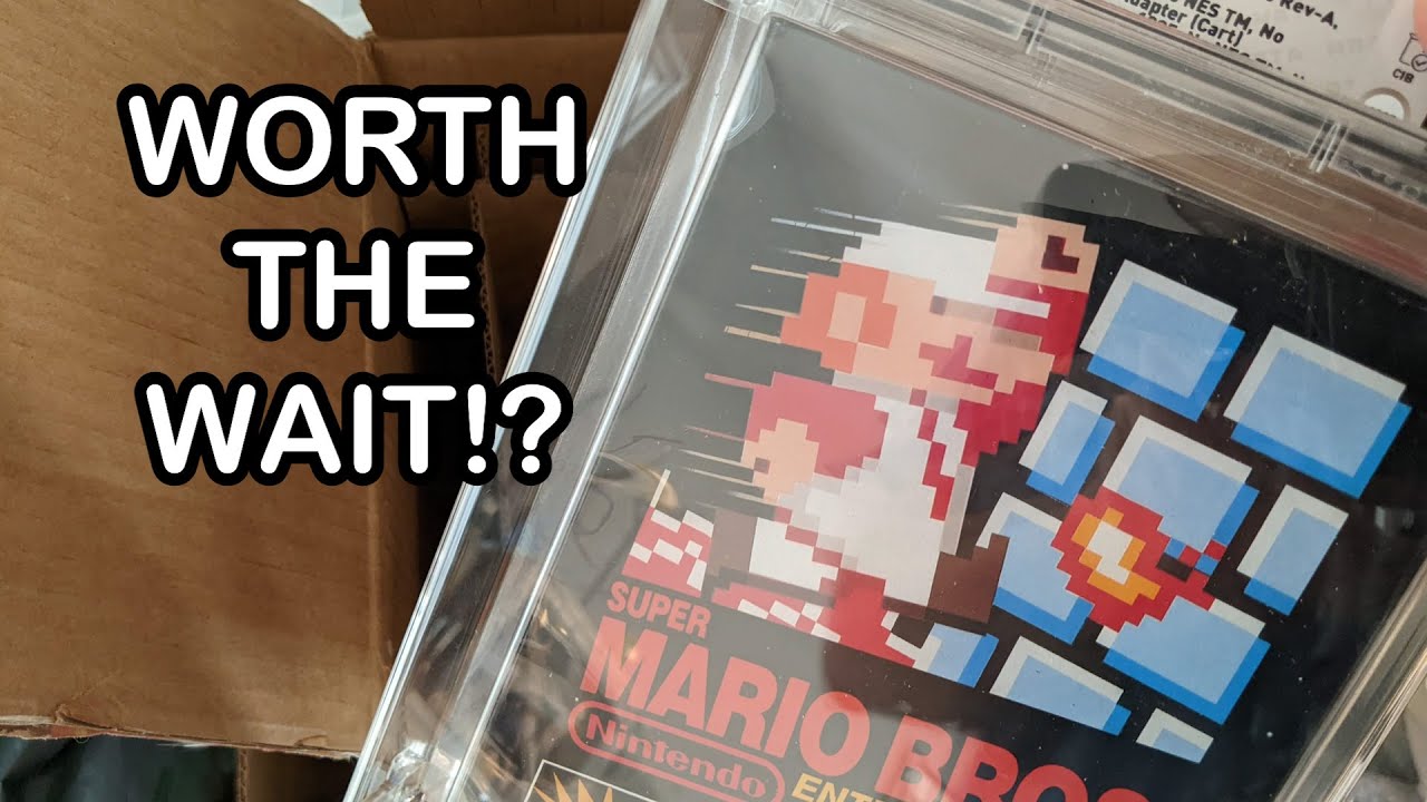 IT TOOK 13 MONTHS !?! - WATA GRADED NES UNBOXING