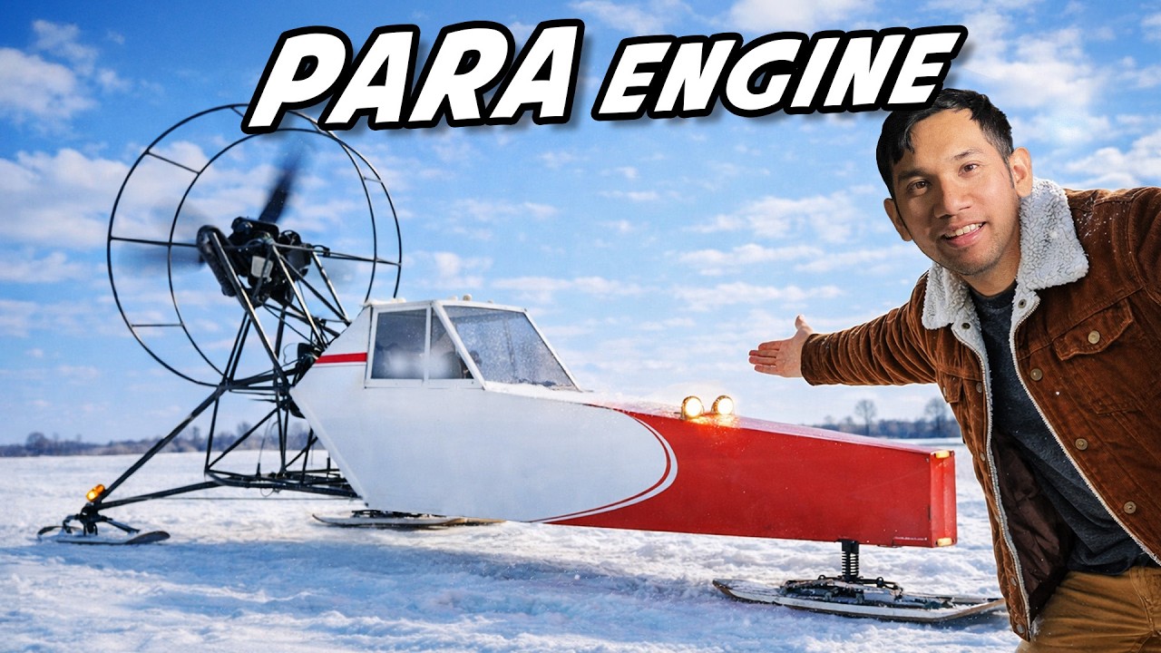 Building a Snow AIR speeder (snow plane)