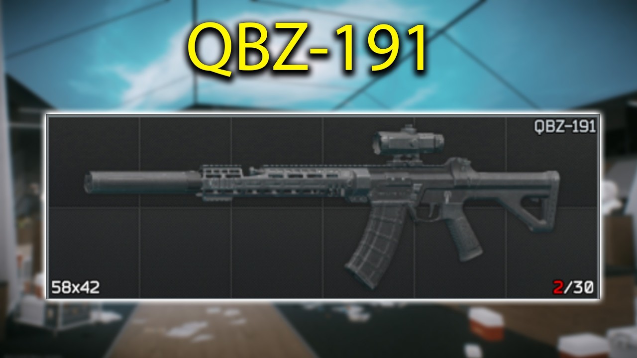 New QBZ Rifle SHREDS - Tarkov