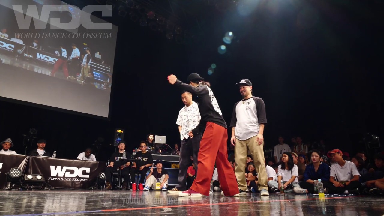 Co-thkoo vs Funky Bee(Ringo Winbee&YU-TO) BEST4 POPPIN'  MP4 WDC 2019 World Dance Colosseum #WDC