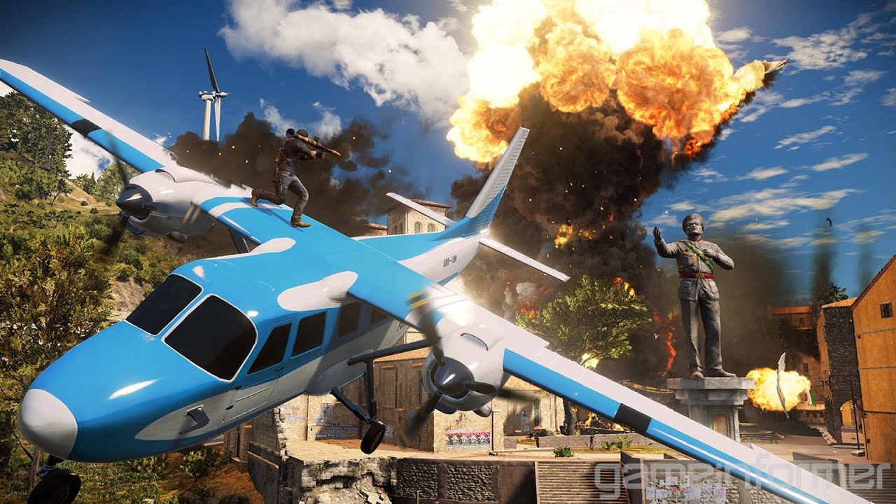 Just Cause 3 Explosion Montage
