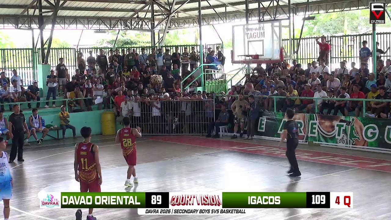 DAY 2: DAVRAA 2026 | SECONDARY BOYS 5V5 BASKETBALL  DIGOS CITY VS DAVAO OCCIDENTAL