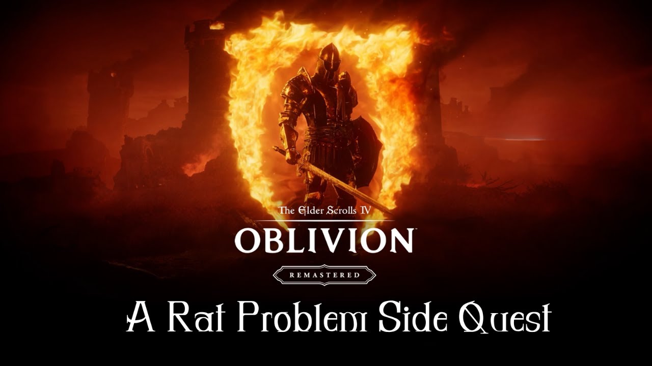 Oblivion &ndash; A Rat Problem Quest | Basement Lions & Anvil Intrigue