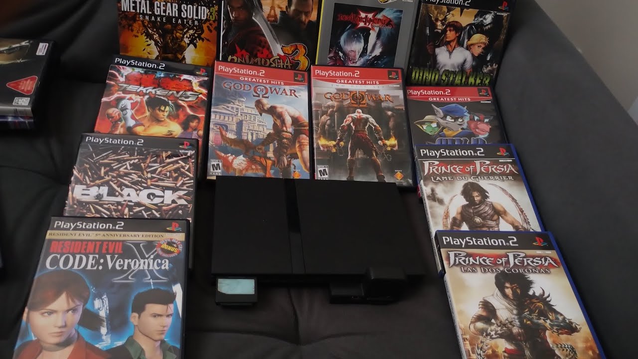 MINHA COLEÇÃO DE PS2 #oldgame #retrogaming #colecionismo #ps2 