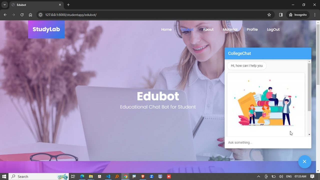 EduBot – AI Chatbot for Comprehensive Semester-Wise Knowledge Management and Guidance | Codebook.in