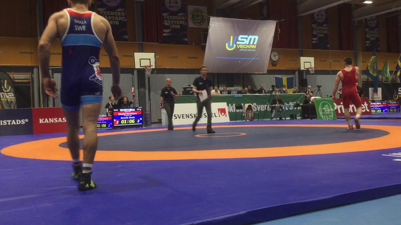 Khalid Kerchiev SM-guld 2017 brottning