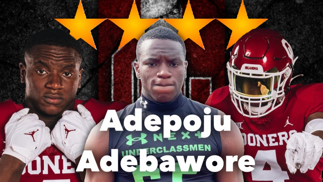 Adepoju Adebawore Highlights Reaction! Oklahoma Football Recruiting!