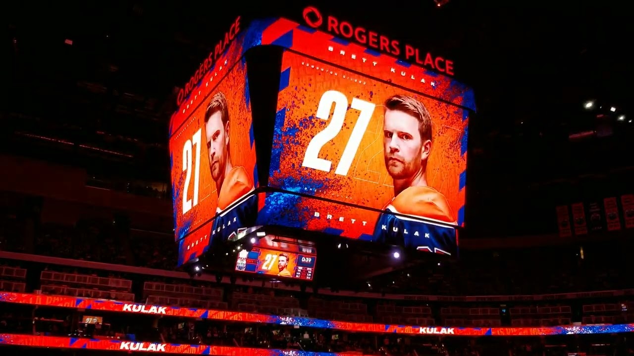 Edmonton Oilers 2024-25 Intro and Anthem (Oilers vs Leafs)