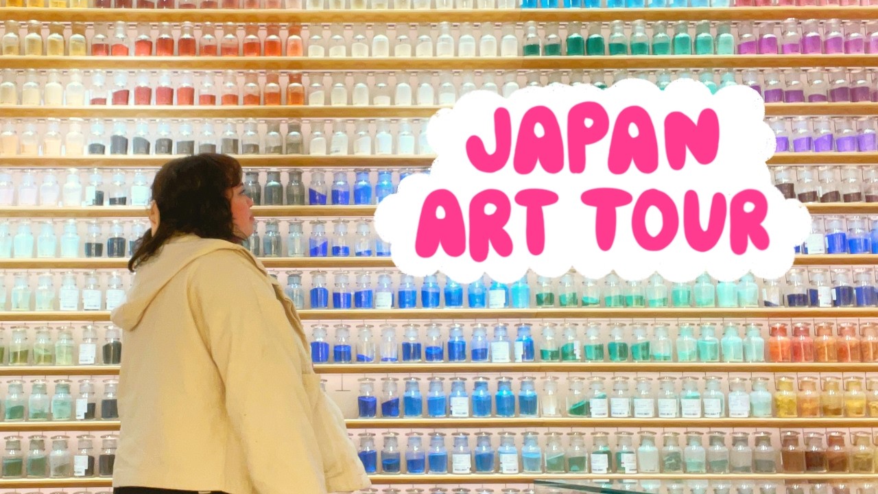 JAPAN ART TOUR ｡.｡:+* visiting art museums, art stores & stationary stores in Kyoto & Tokyo (ෆ˙ᵕ˙ෆ)♡