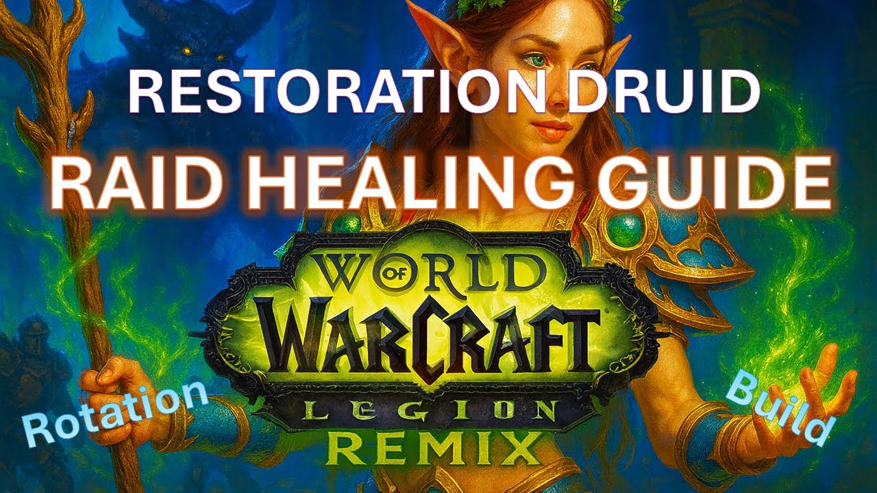 Legion Remix Raid Healing Guide - Restoration Druid - World of Warcraft - Pinkpwnage