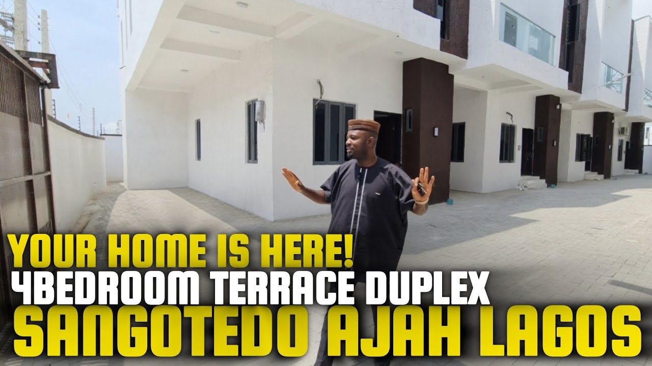 DISTRESS SALE 4BEDROOM TERRACE DUPLEX SANGOTEDO AJAH LAGOS NIGERIA