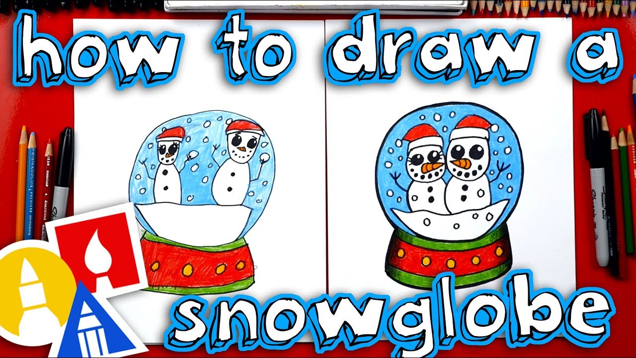 How To Draw A Snowglobe