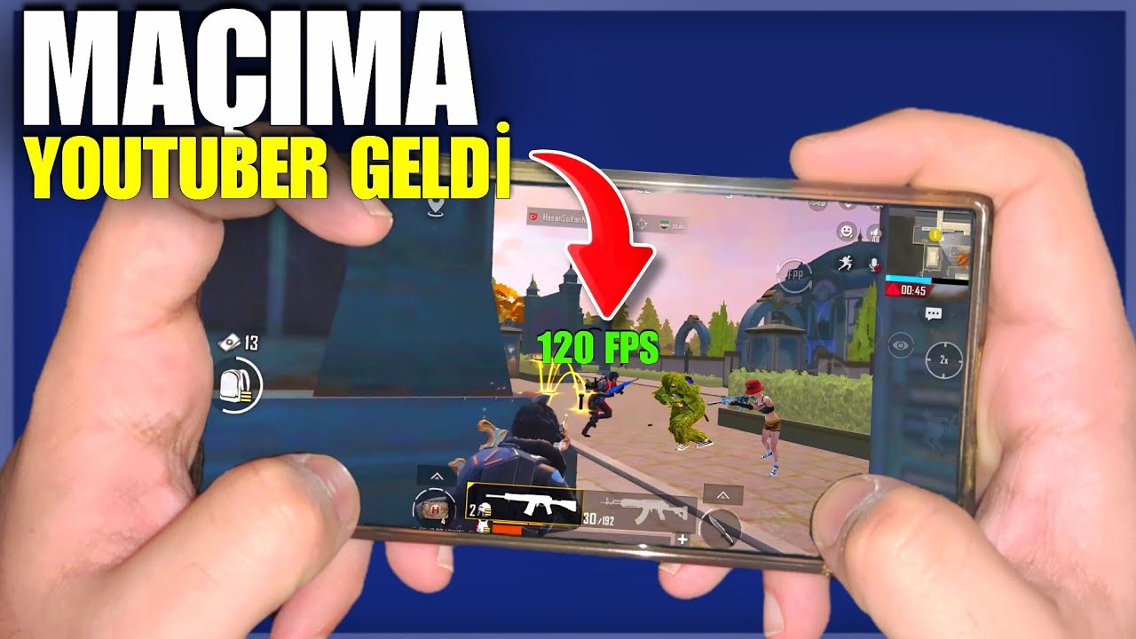 MAÇIMA YOUTUBER GELDİ!! SAĞLAM MAÇ ! - PUBG MOBİLE