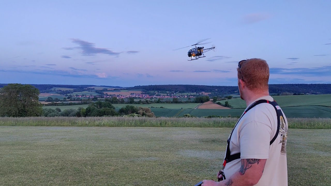 Turbine Vario LAMA evening flight