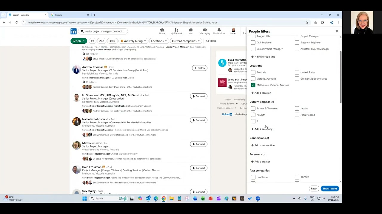 How to Search on LinkedIn and the entire LinkedIn Database with a Google Advanced Search Sue Ellson