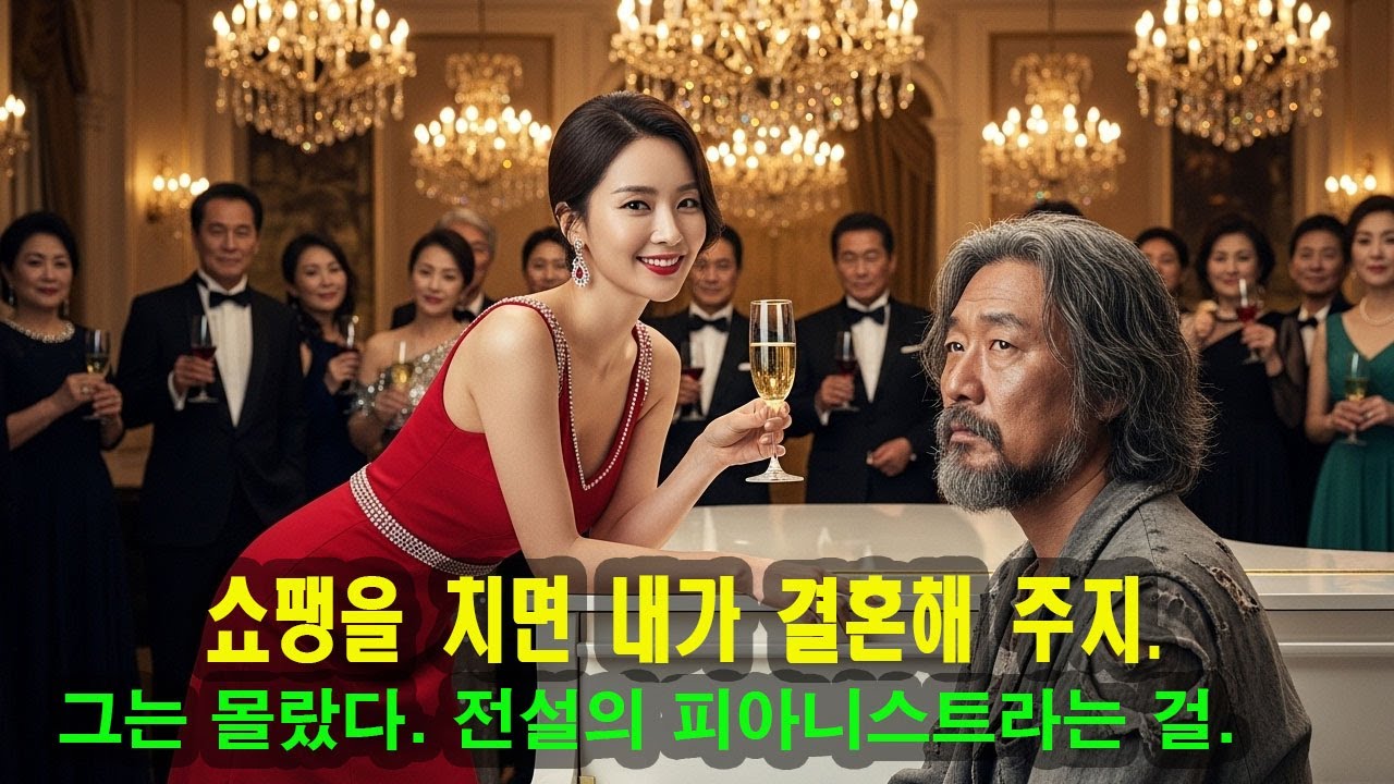 조롱받던 거지에게 “쇼팽을 치면 결혼해 주겠다”고 비웃던 재벌, 그는 그가 한때 전설적인 피아니스트였다는 사실을 몰랐다