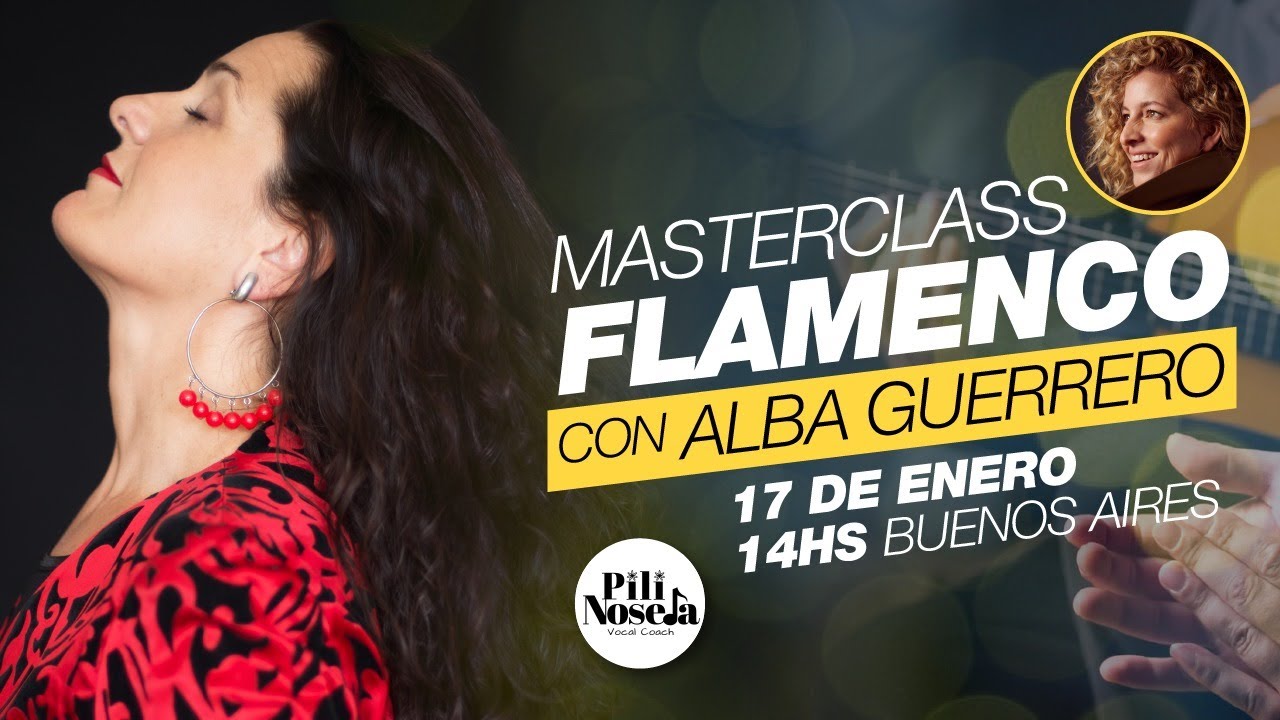 Cante Flamenco! Clase gratuita de Flamenco con la gran @MetodoAlbaGuerrero Alba Guerrero