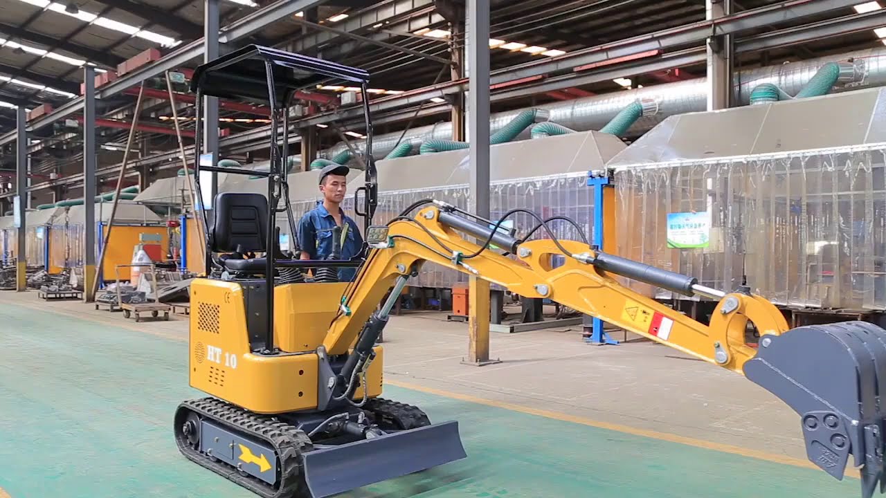 CE Approved 1 ton Crawler Digger Mini Excavator with EPA/Euro V Emission engine