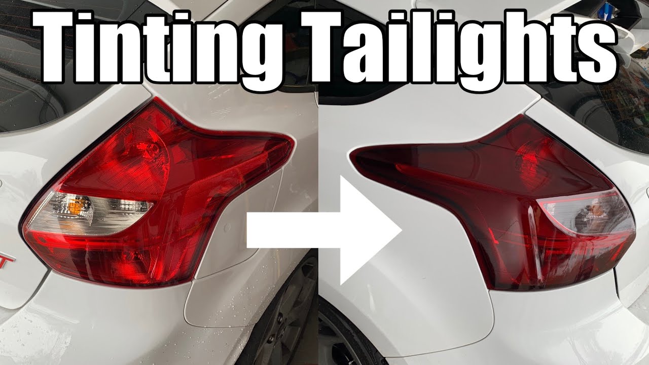 Tinting my Taillights Myself!