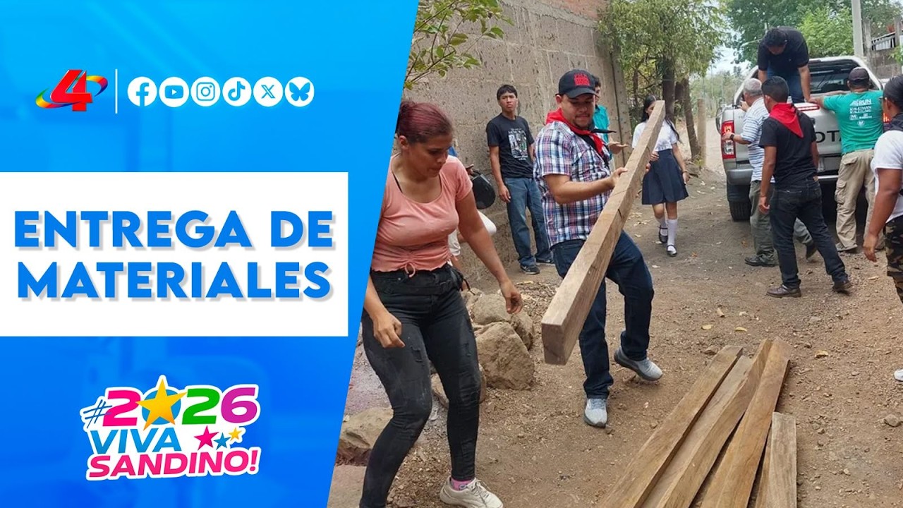 🏠 Solidaridad en Juigalpa: entregan materiales a familia afectada por incendio