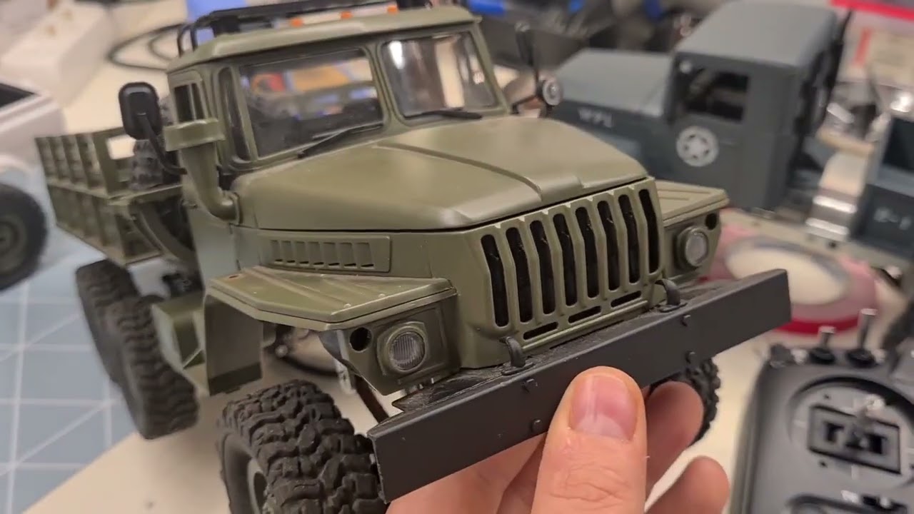 WPL Ural 4230 indoor test (TheDIYGuy999 projekt)