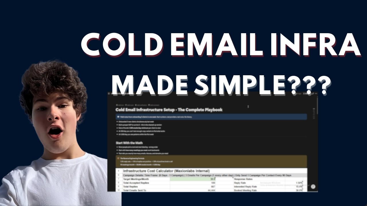 How to Set Up Cold Email Infrastructure (Step by Step SOP)