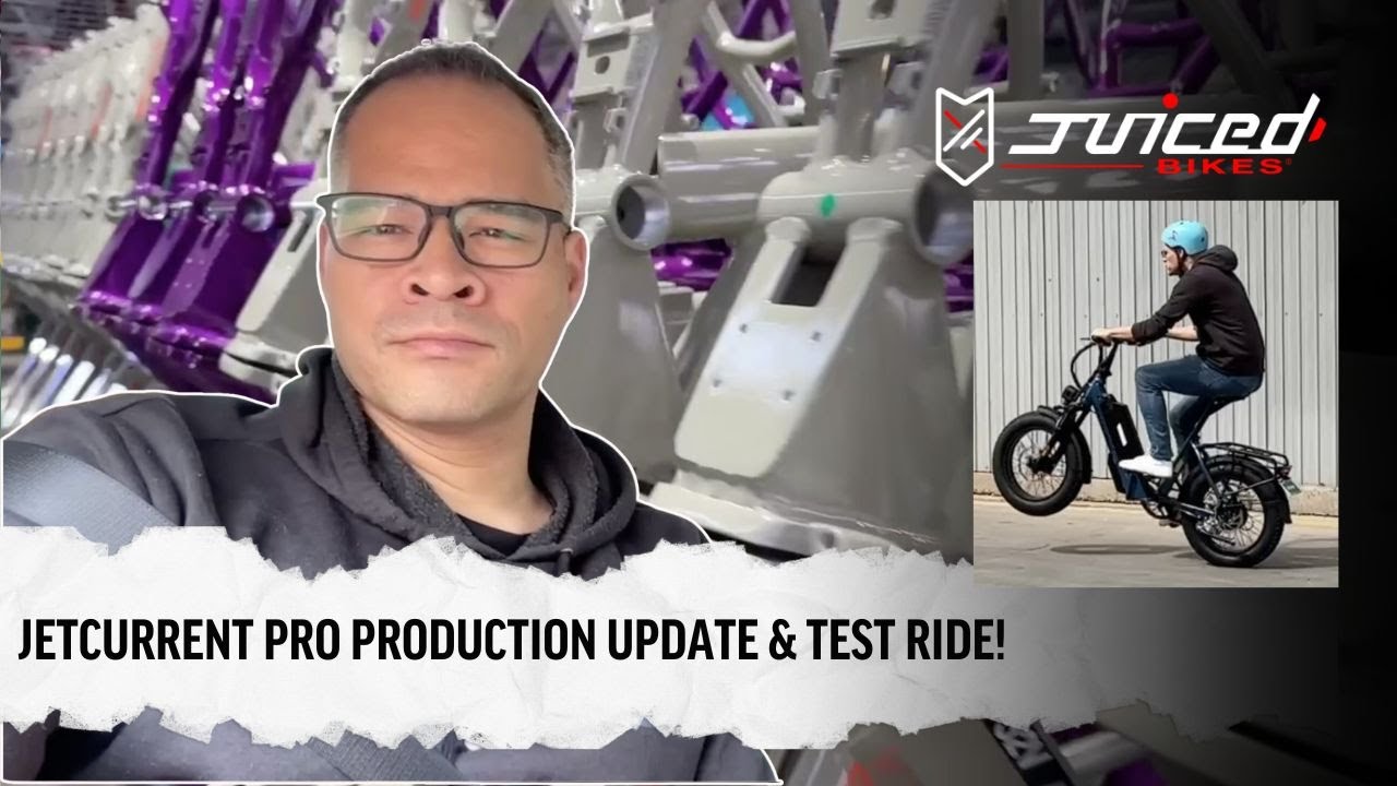 JetCurrent Pro Folding E-Bike Updates + Test Ride w/ Juiced Bikes Founder Tora Harris