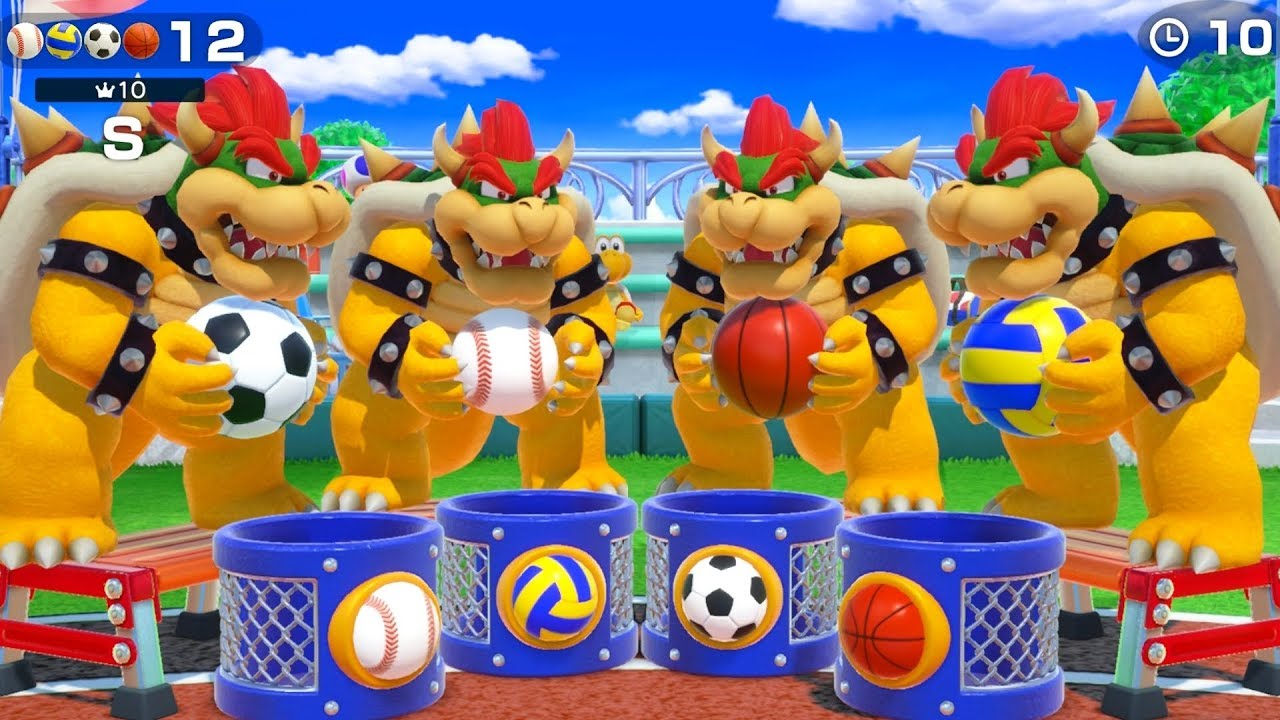 Super Mario Party - All Co-op Minigames