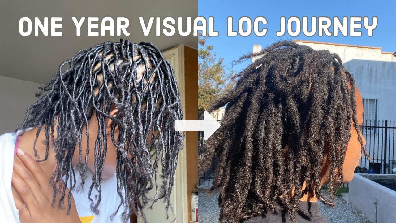 One Year Locd | One Year Visual Loc Journey | My Personal Growth 🌱