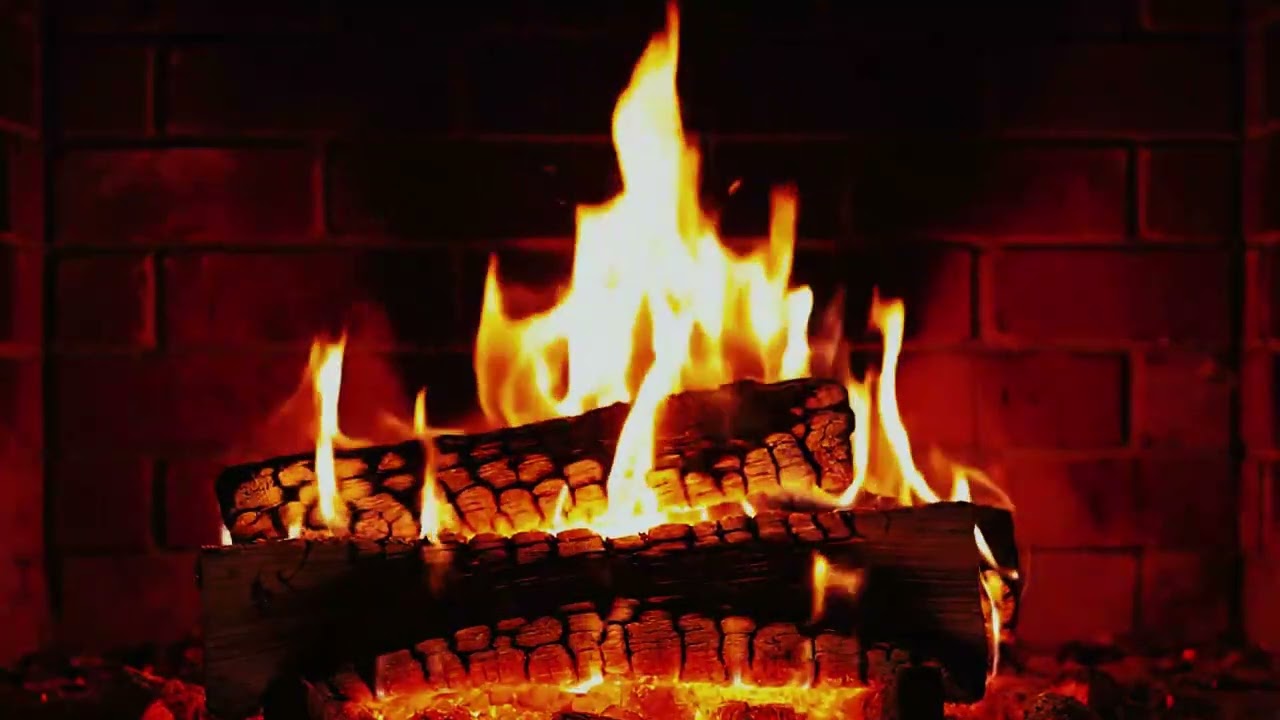 🔥 Fireplace White Noise 🔥 Real Fire Sounds for Baby Sleep