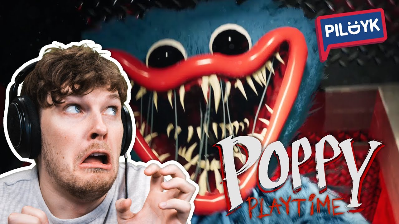 NEBEGALIU DAUGIAU!!! BAISU 😱 Poppy Playtime #1 | Vėjas | PILDYK