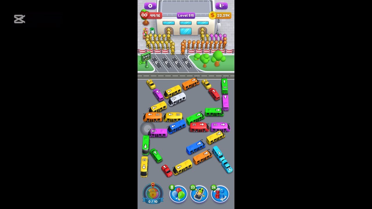 Crowd Express 515 level walkthrough 