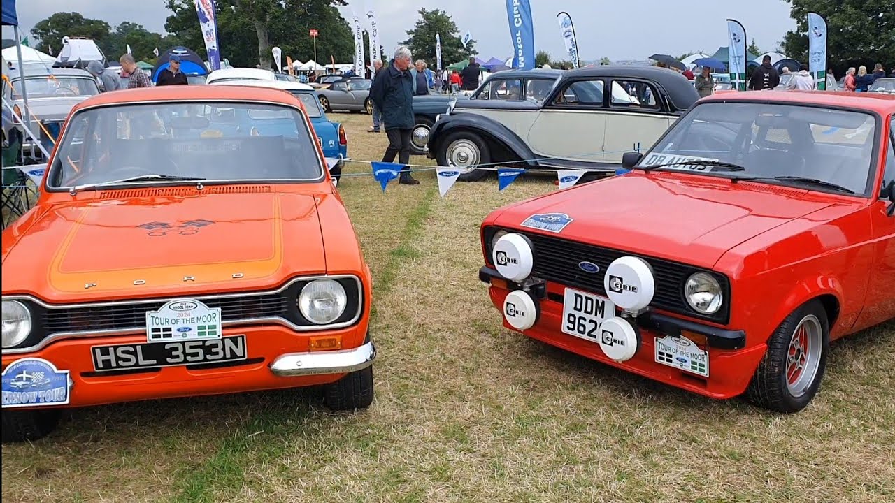 Old Skool Ford at the Historic Vehicle Gathering