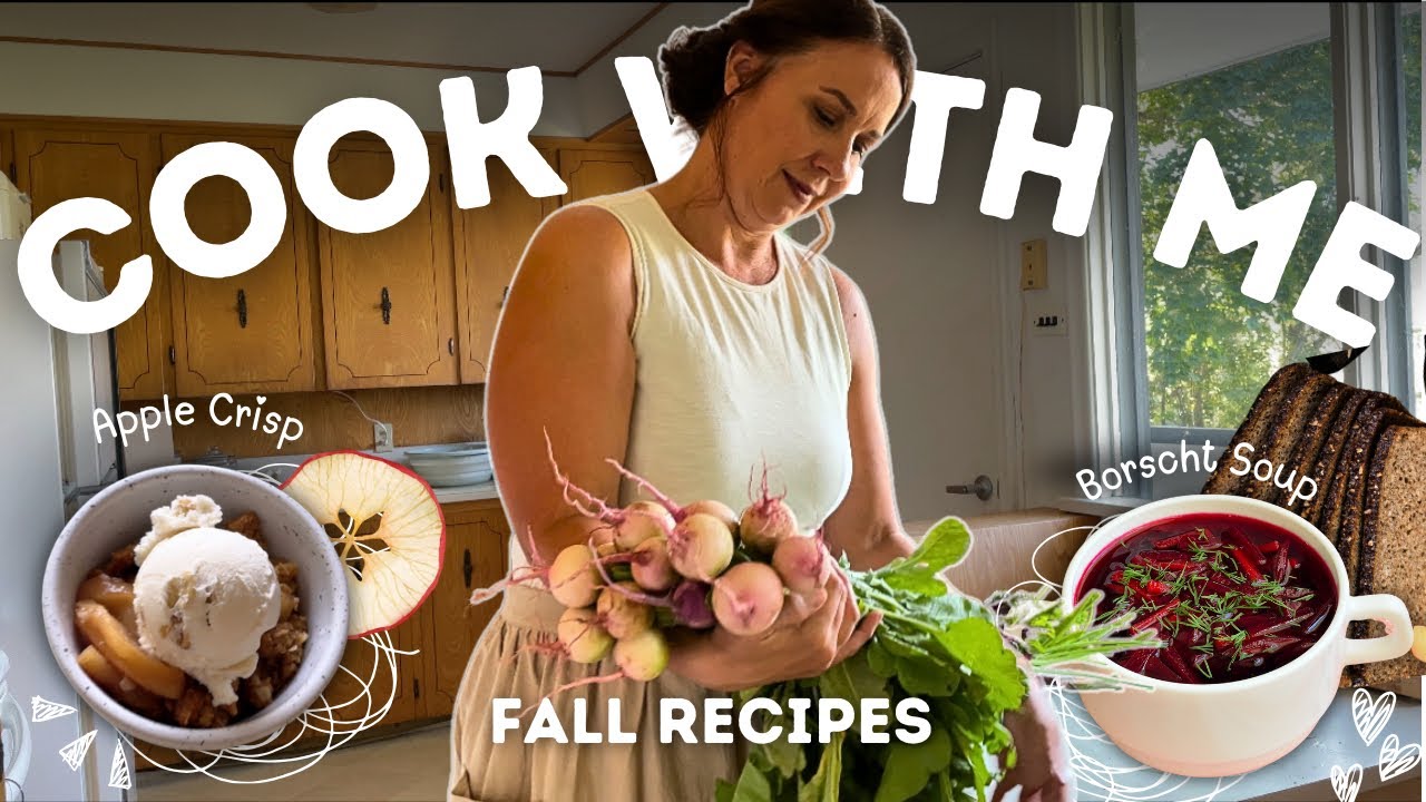 Cozy Fall Recipes | COOK WITH ME | Autumn Harvest on the Farm