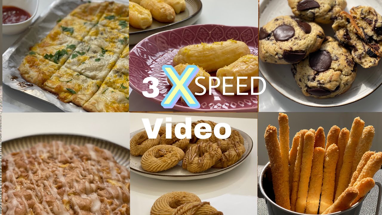 30 minutes on YouTube 💯 cookies🍪, garlic bread🍞 and biscuits.
