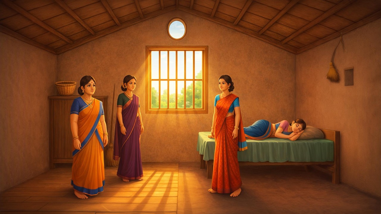 चार  सगी बहनें / Chaar Sagi Bahnen / Animated Cartoon / Hindi Kahani/Hindi  moral stories/