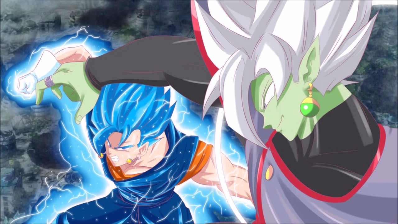 Custom Themes: Super Saiyan Blue Vegito vs Merged Zamasu