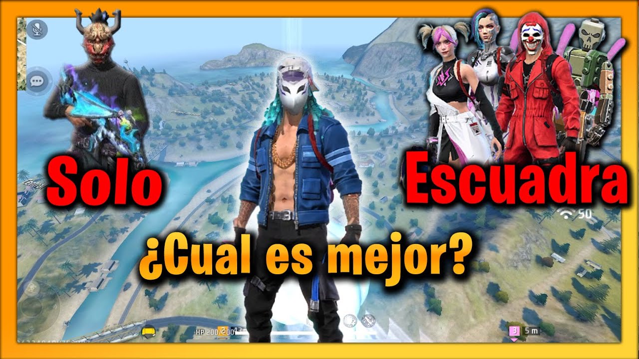 ES MEJOR SOLO O EN ESCUADRA? | JohaanZu