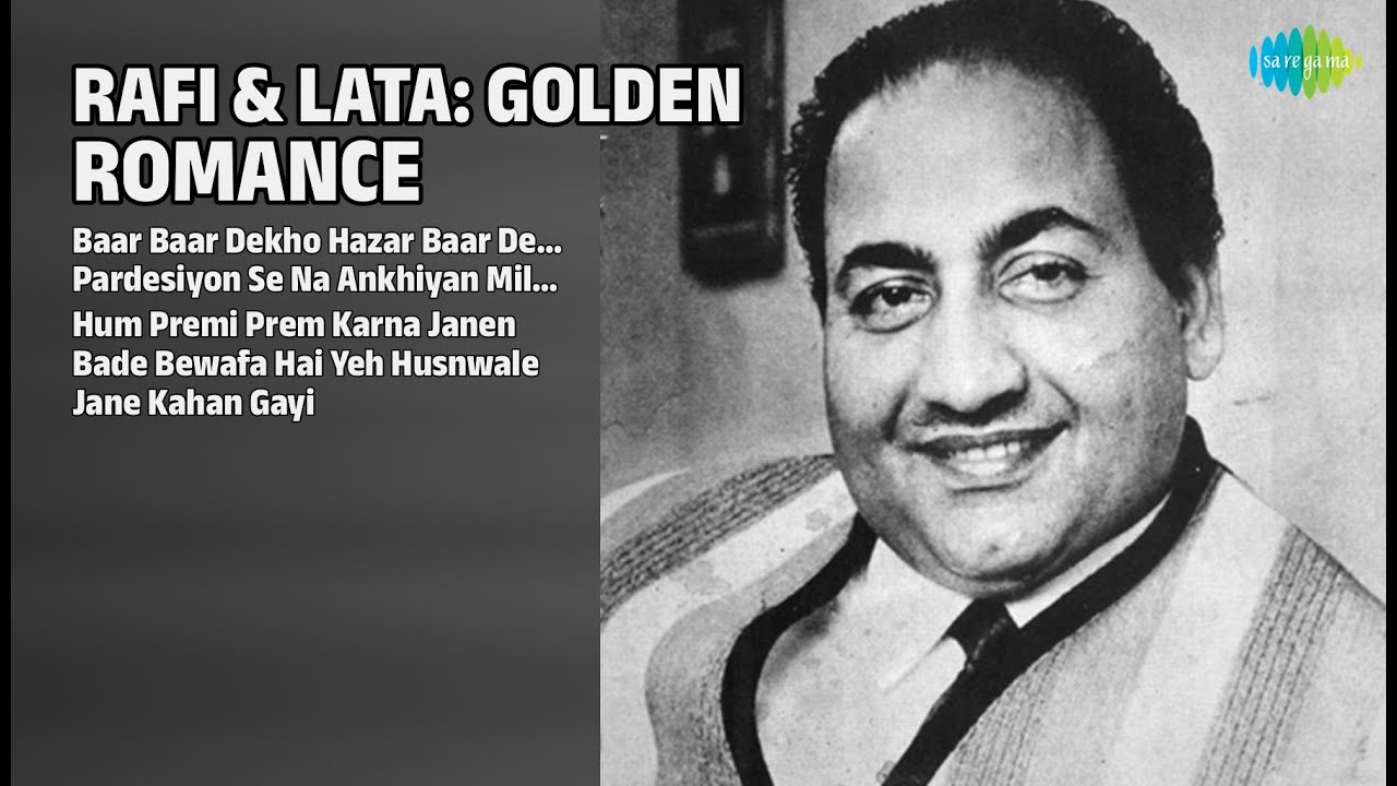 Rafi & Lata's Romance Era | Lata Mangeshkar Songs | Baar Baar Dekho Hazar Baar Dekho