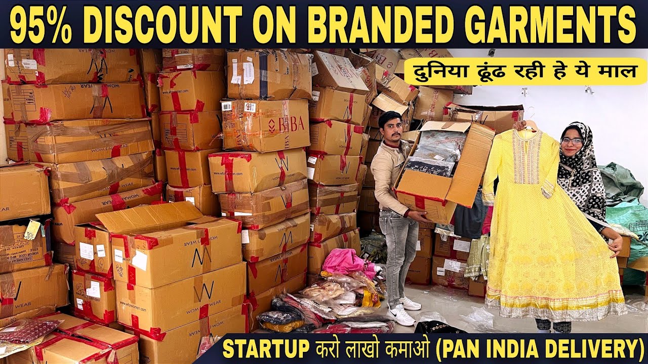 100% Original Branded Surplus Ladies Garments | Export Surplus Branded Ladies Garments Warehouse NCR