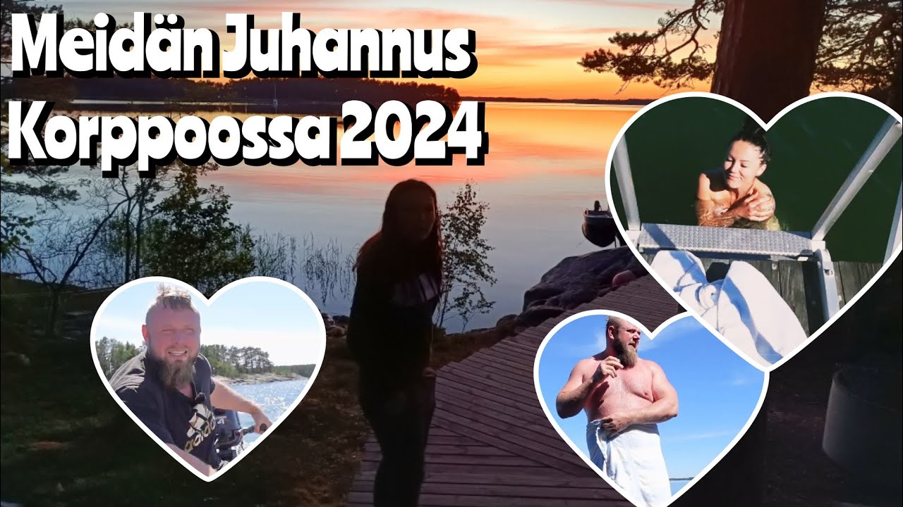 Meidän juhannus saaristossa 2024 Toinen Päivä