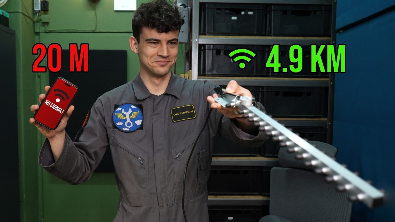 Czy WIFI może mieć 5 km zasięg?
